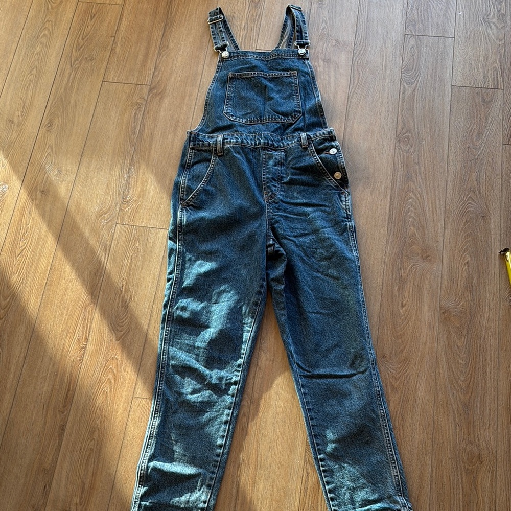 🇬🇧Topshop Blue Denim Overalls